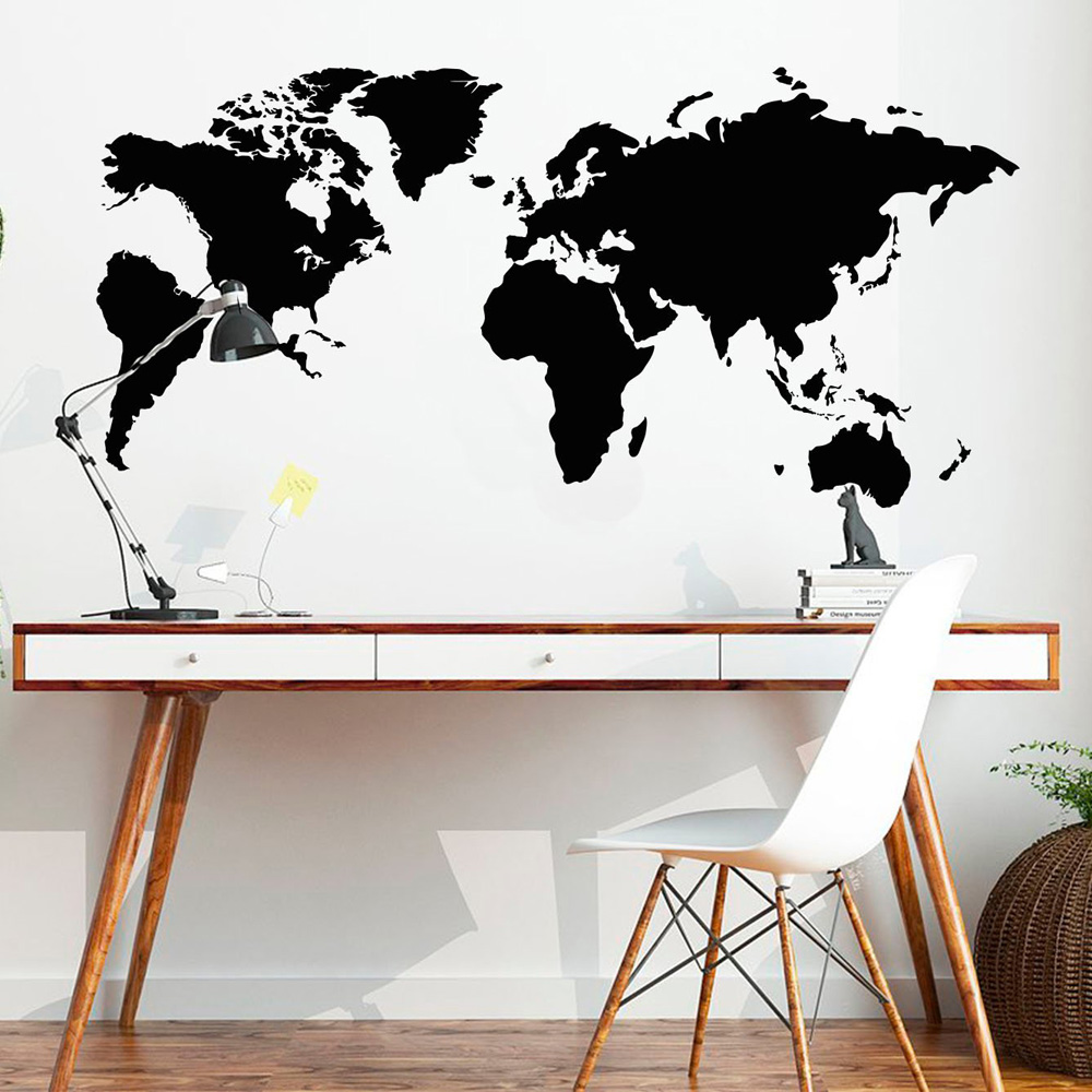 Office Furniture World - Новинка 2021, настенная наклейка с картой