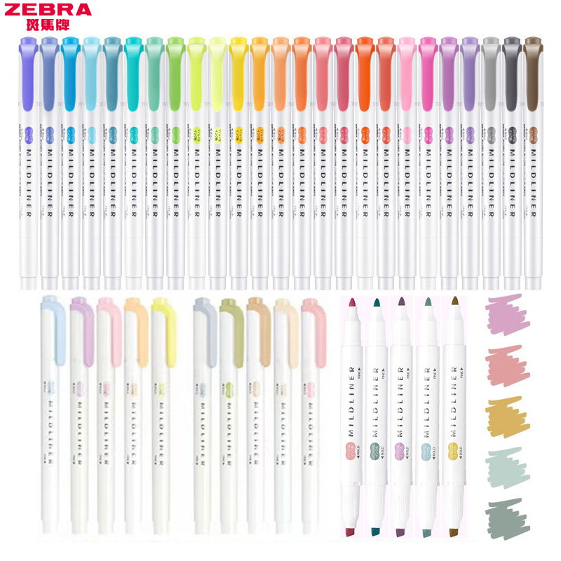 1/3 шт. ZEBRA MILDLINER WKT7 р – обзор и цена Zebra Pen Mildliner