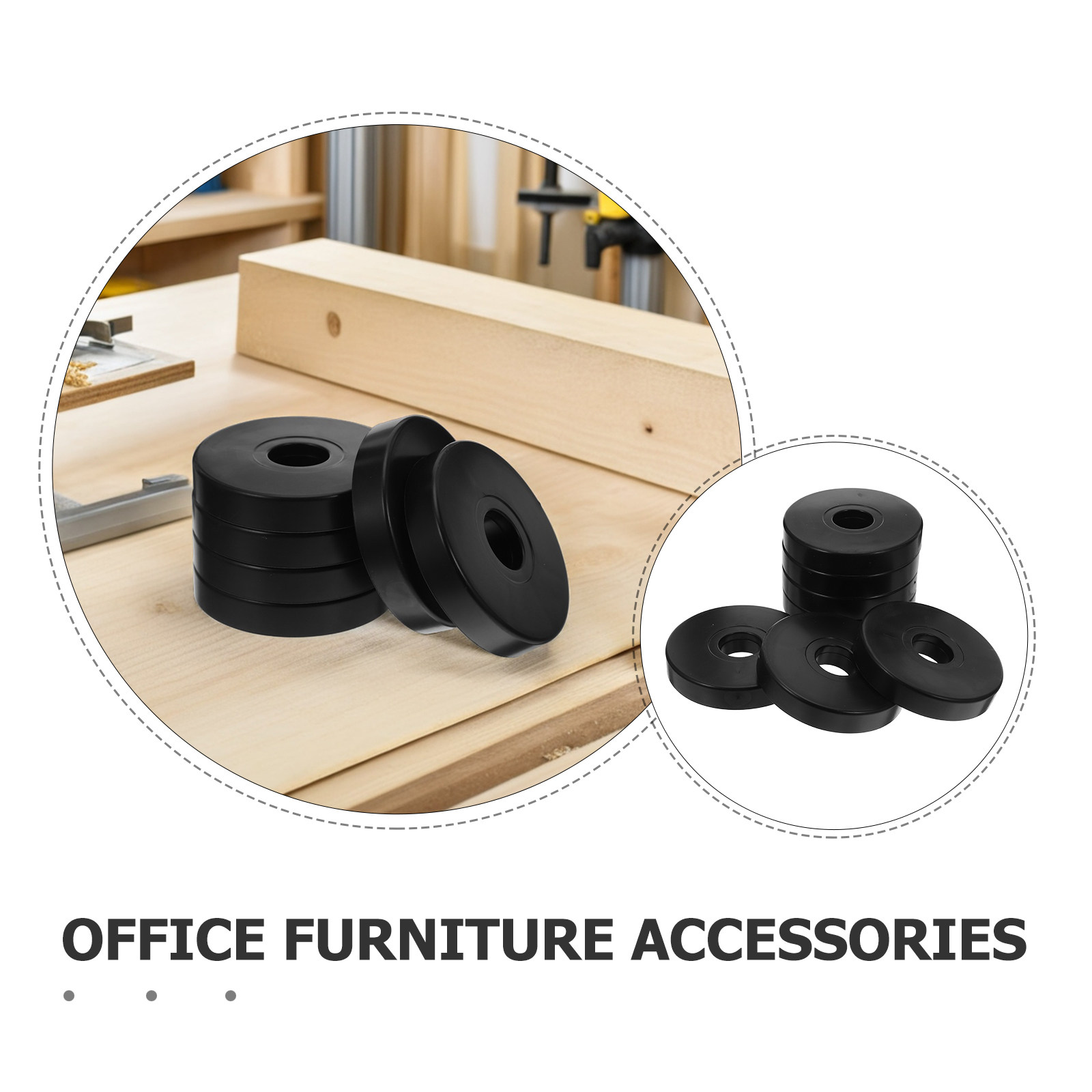 12 шт. нескользящих круглых по – обзор и цена Office Furniture And Equipment