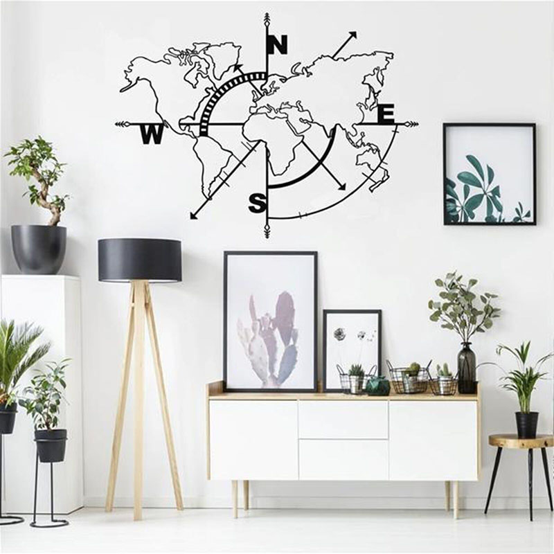 Большая карта мира, компас, ав – обзор и цена Office Furniture World