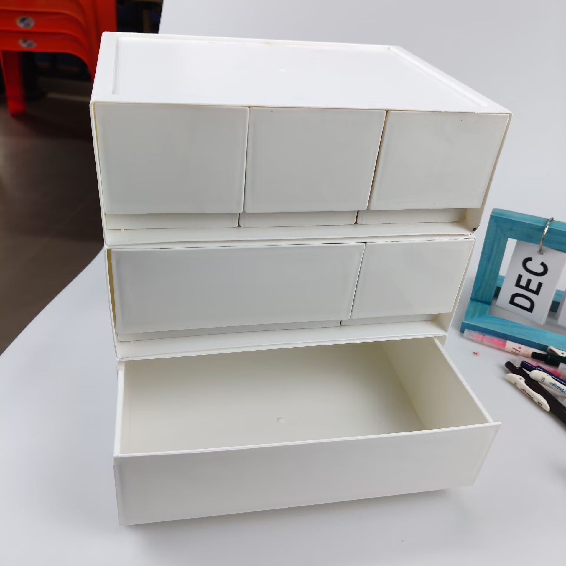 Настольный ящик для хранения,  – обзор и цена Cubicle Shelf Organizer