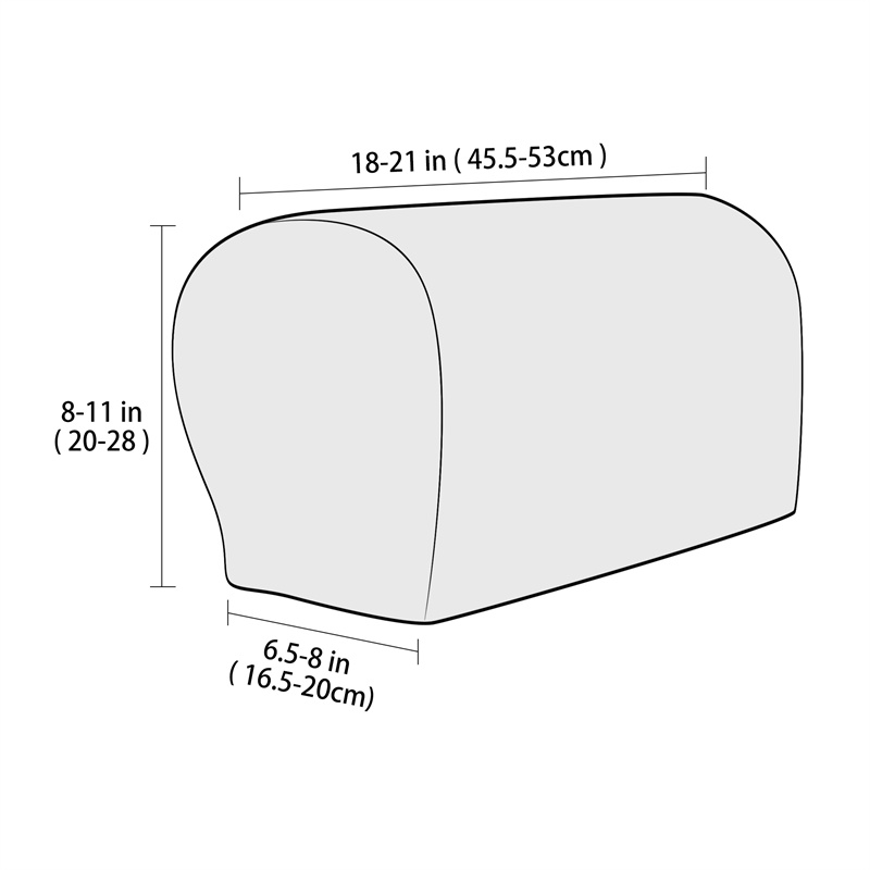 Комплект из 2 велюровых чехлов – обзор и цена Office Furniture Dimensions